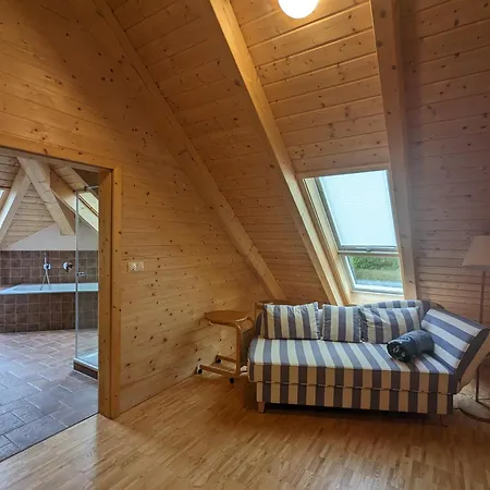 アパート Borner Holzhaus *